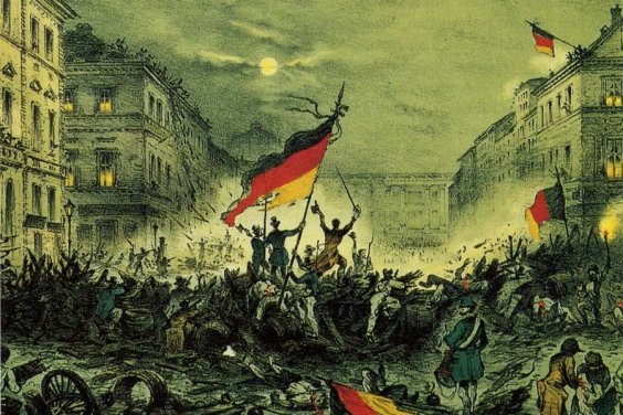 Märzrevolution 1848 in Berlin.