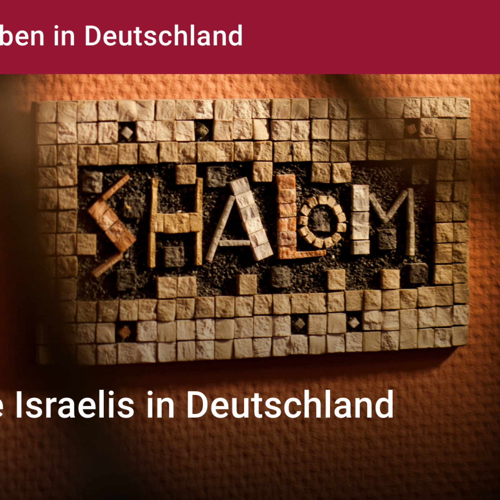 Jüdische Israelis in Deutschland (3/10)