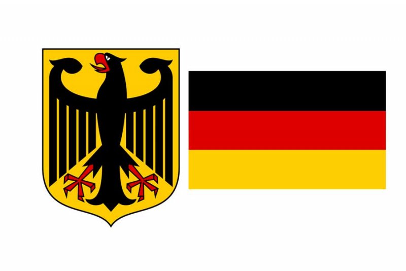 Wappen, Flagge und Hymne, Deutsche Demokratie