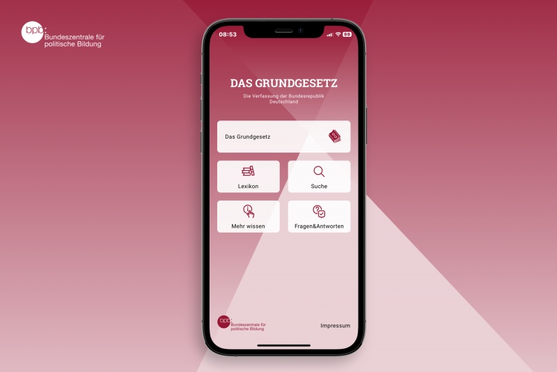 App "Grundgesetz" | bpb.de