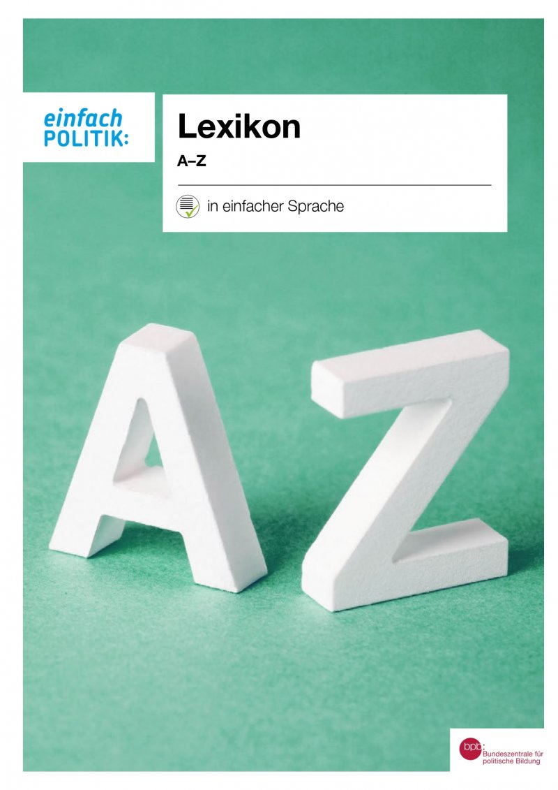 einfach POLITIK: Lexikon - Cover