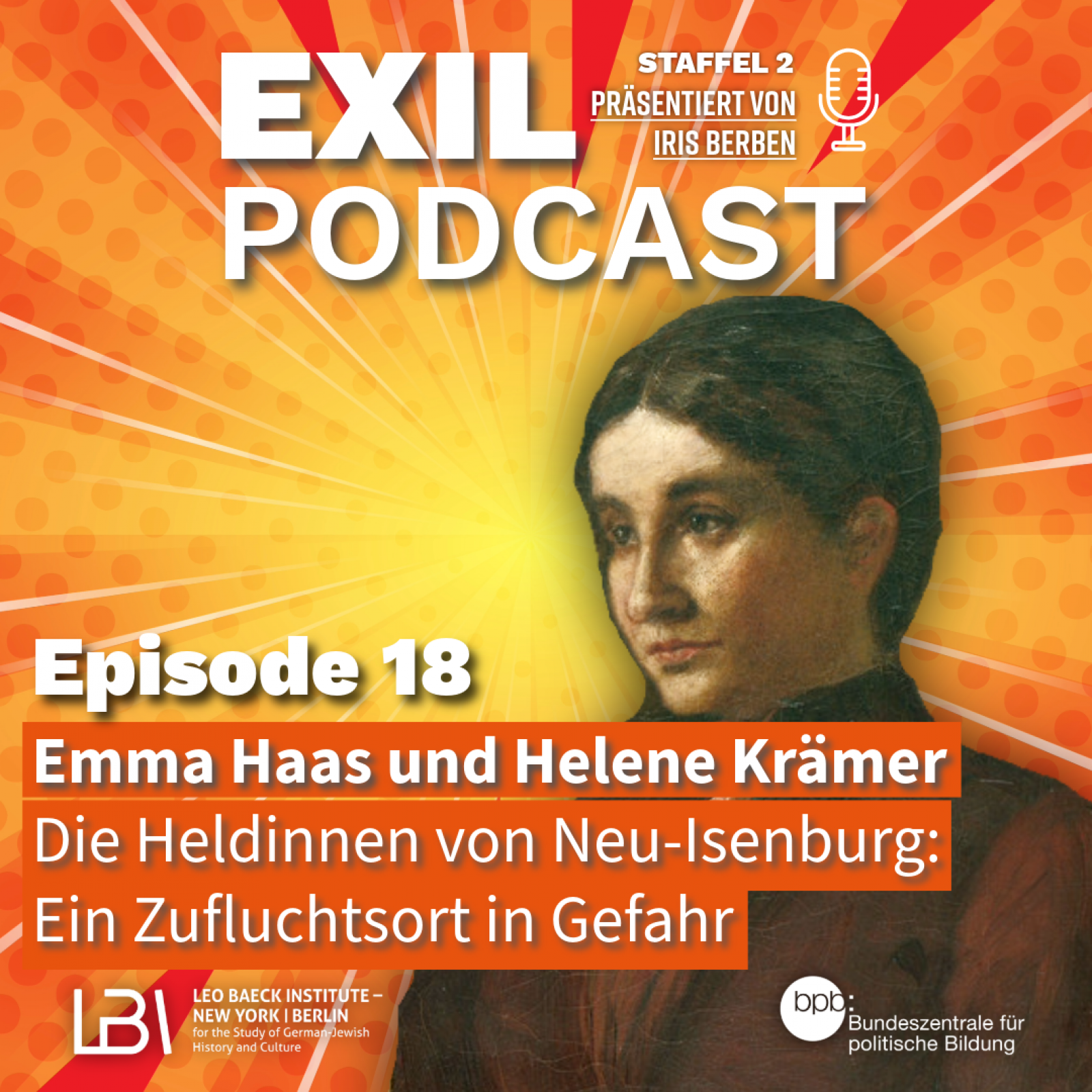Exil #18 Emma Haas und Helene Krämer - Die Heldinnen von Neu-Isenburg: Ein Zufluchtsort in Gefahr  episode artwork