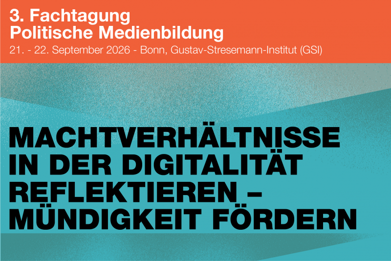 3. Fachtagung Politische Medienbildung | bpb.de