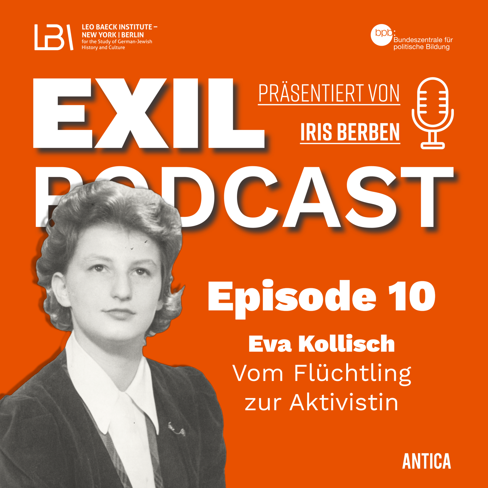 Exil #10 Eva Kollisch - Vom Flüchtling zur Aktivistin  episode artwork