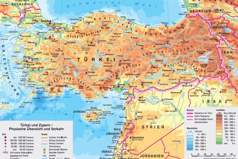 Landkarten | Türkei | bpb.de