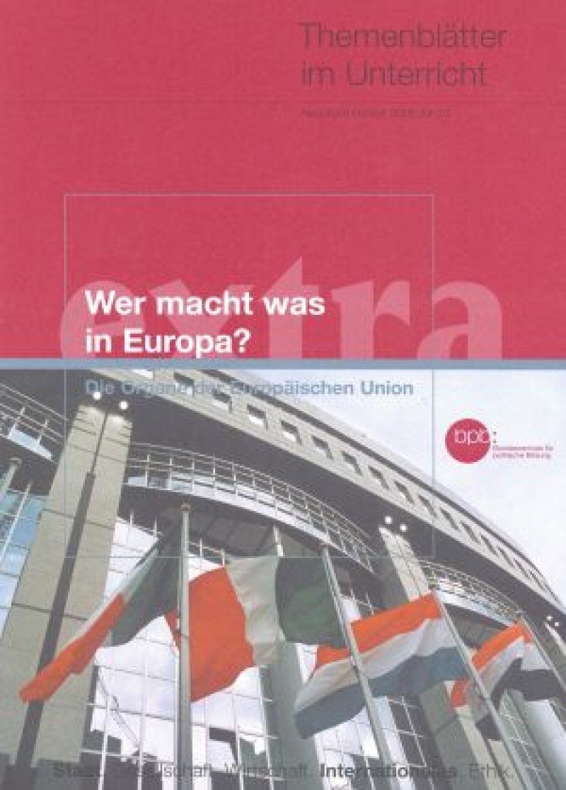 Bpb Europa Für Einsteiger Wer macht was in Europa? | bpb.de