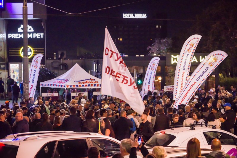 Aleksandar Vučić steht im Mittelpunkt der Parlamentswahl in Serbien. (BPB)