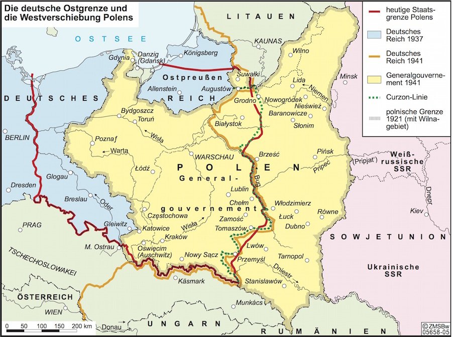 Die deutsche Ostgrenze und die Westverschiebung Polens