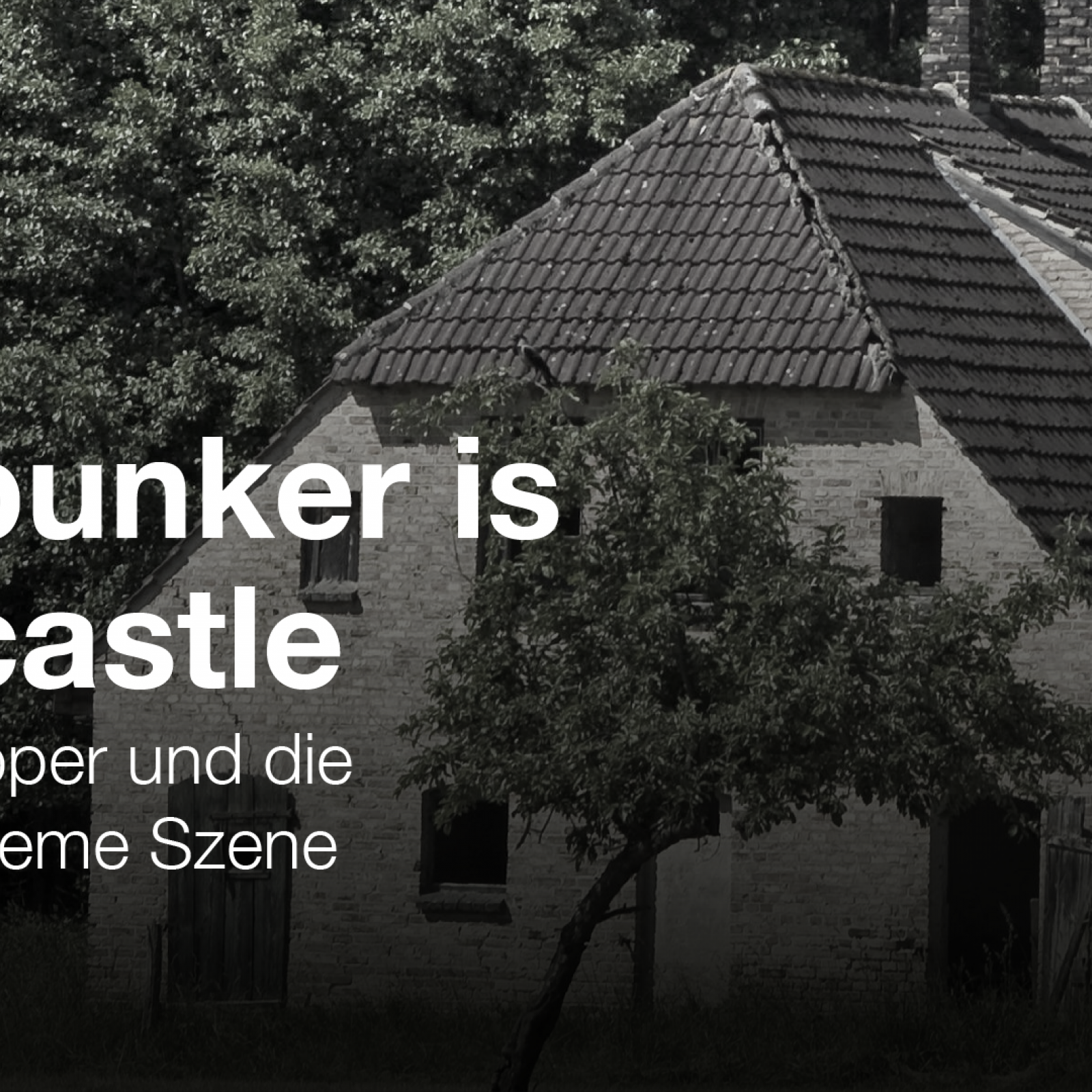 My bunker is my castle