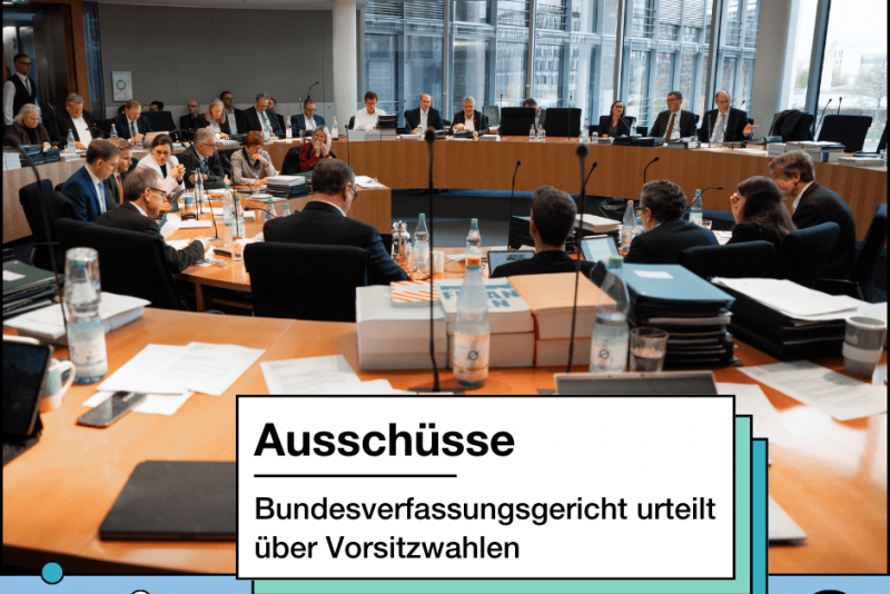 Ausschüsse des Bundestags | Deine tägliche Dosis Politik | bpb.de
