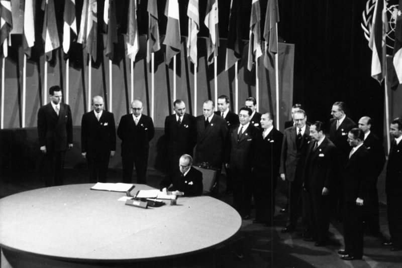 Wann Wurden Die Vereinten Nationen Gegründet Unterzeichnung der Charta der Vereinten Nationen | Hintergrund aktuell
