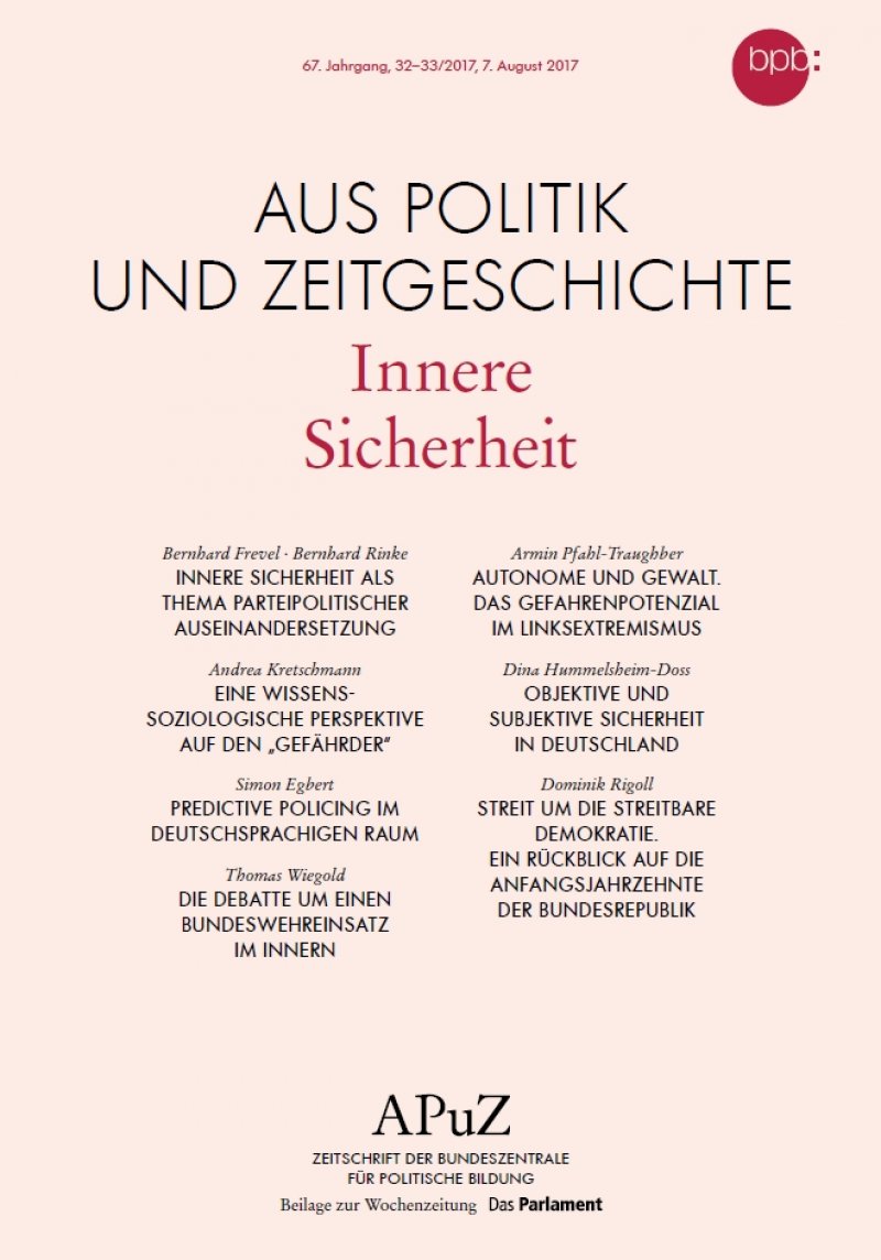 Eu Amt Für Innere Sicherheit Kreuzworträtsel Innere Sicherheit | bpb.de