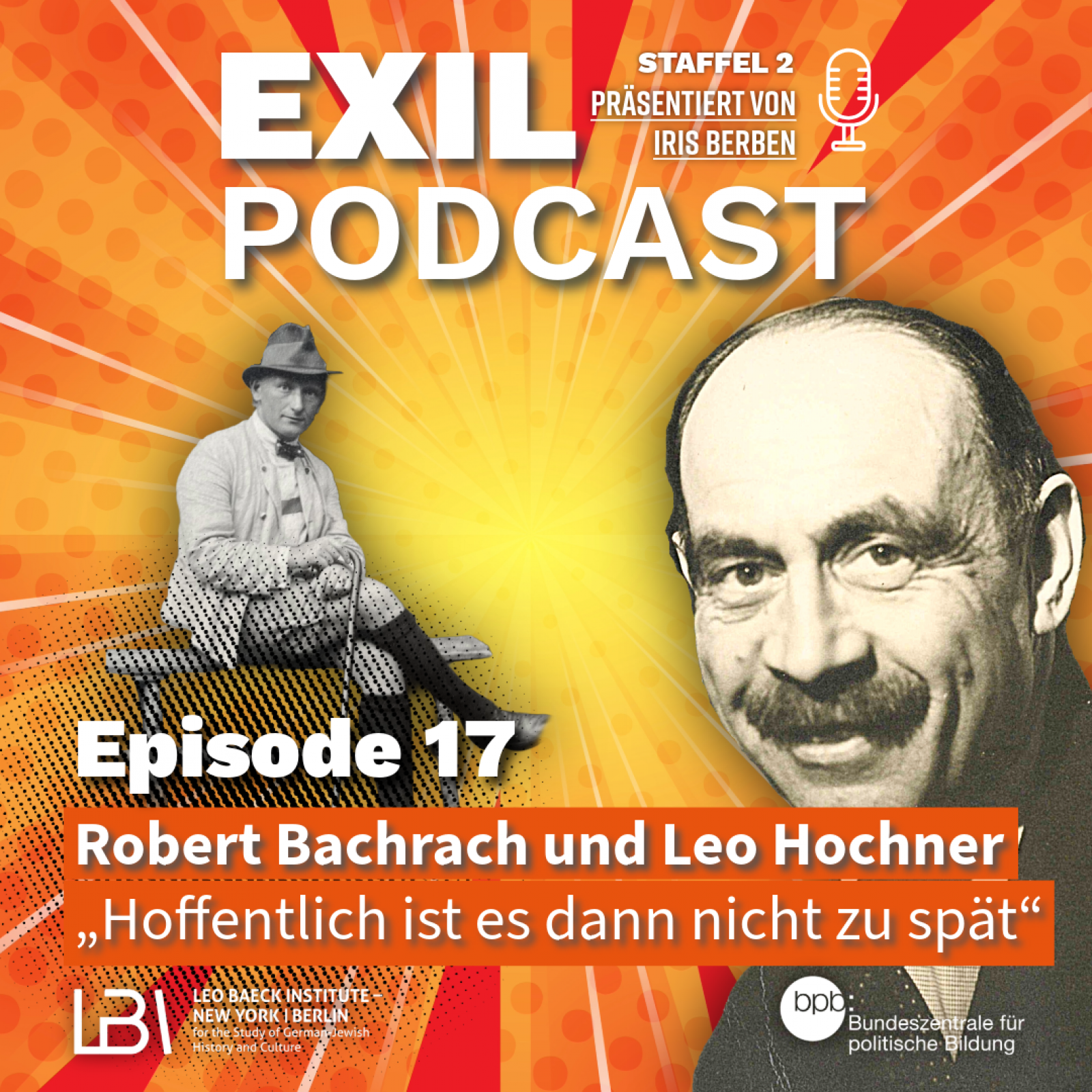 Exil #17 Robert Bachrach und Leo Hochner - „Hoffentlich ist es dann nicht zu spät“ episode artwork