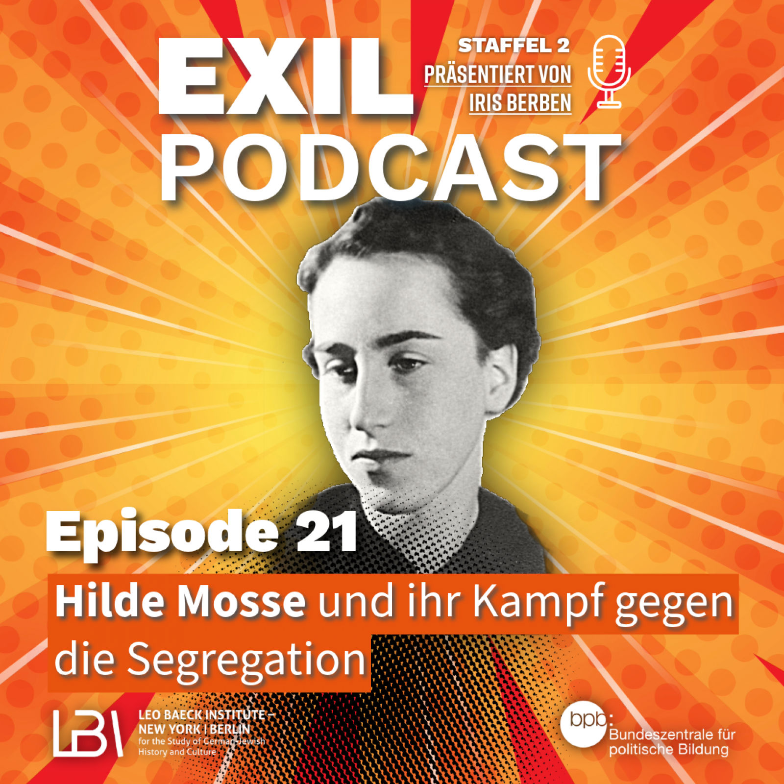 Exil #21 Hilde Mosse und ihr Kampf gegen die Segregation episode artwork