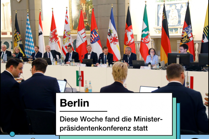 Ministerpräsidentenkonferenz | Deine tägliche Dosis Politik | bpb.de