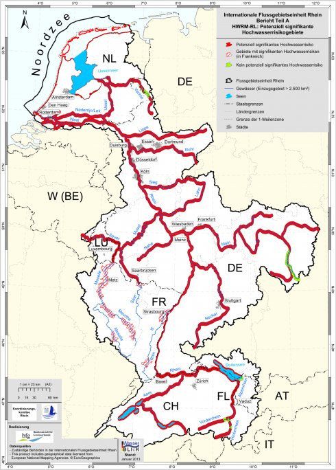 Bedeutung der europäischen Richtlinie zum Hochwasserschutz
