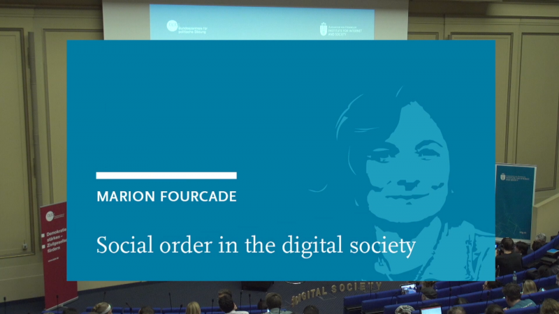 Marion Fourcade: Sozialordnung in der digitalen Gesellschaft