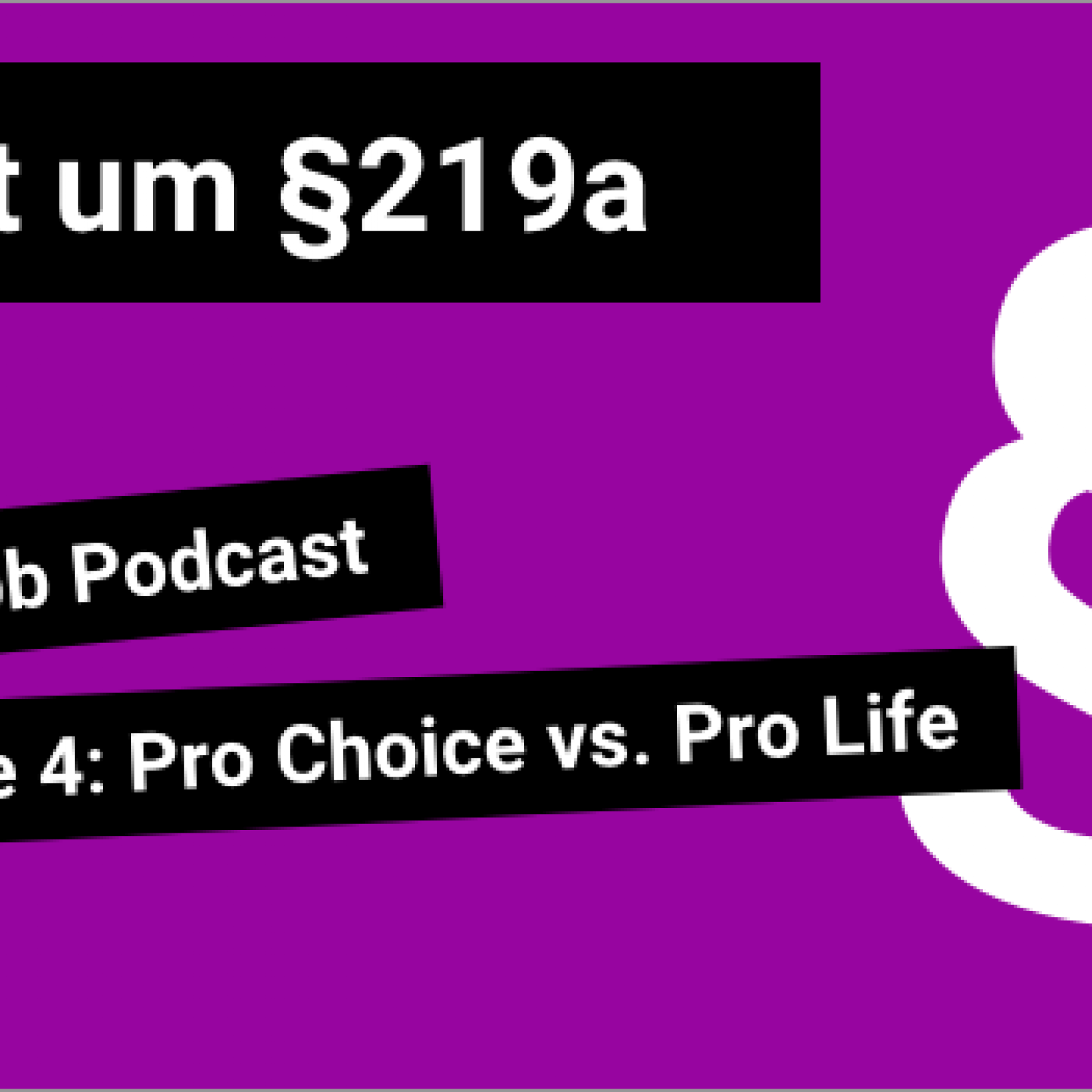 Folge 4 - Pro Choice versus Pro Life