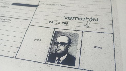 Passbild Erich Hempels aus der MfS-Akte zu Condor