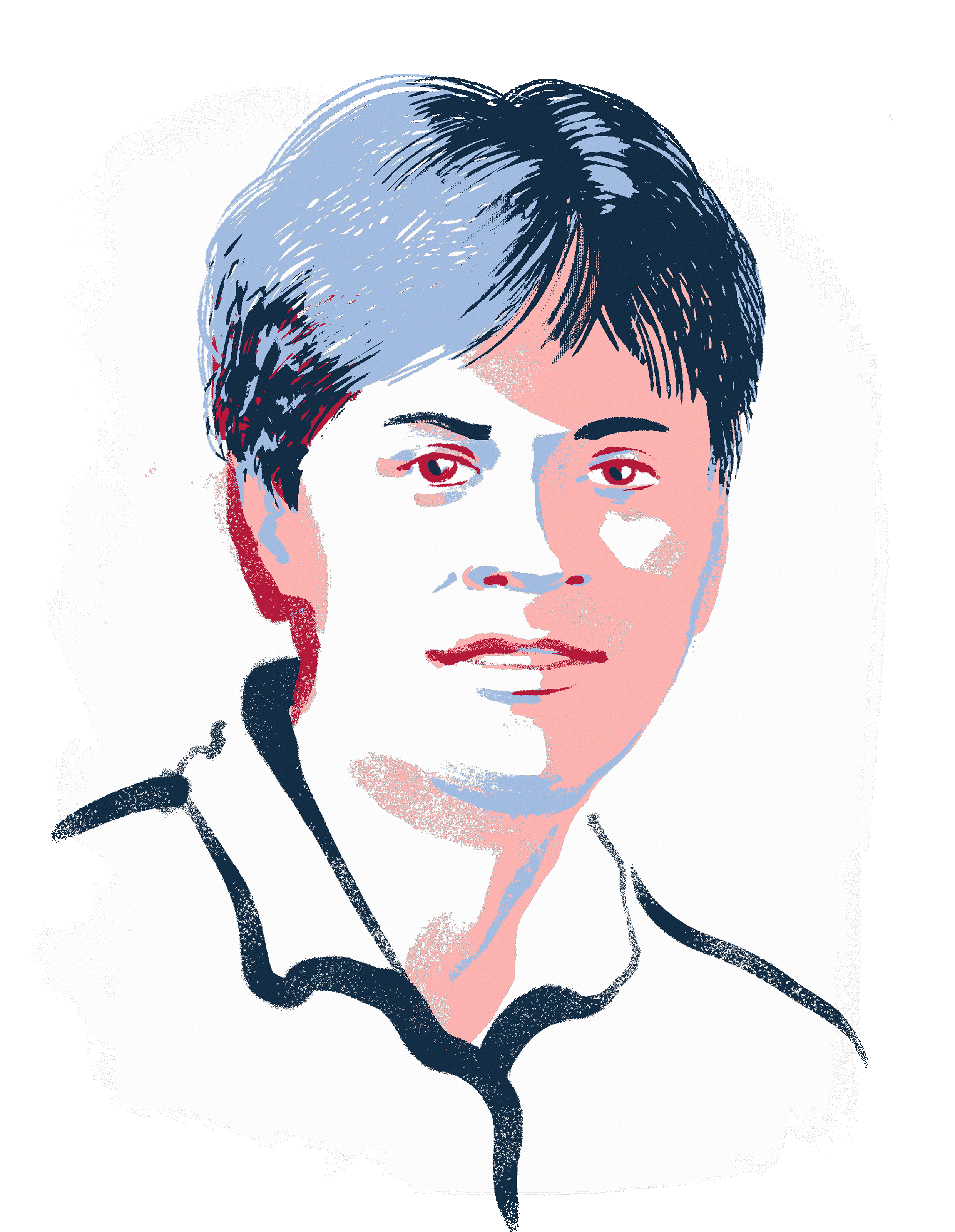 Portrait von Igbale (Igo) Rogova 